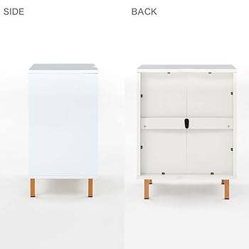 チェスト　キャビネット　タンス　ホワイト Amazon｜収納チェスト キャビネット 脚付き 幅55cm ホワイト